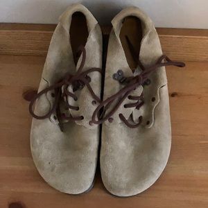 Birkenstock lace shoes. Never been worn
